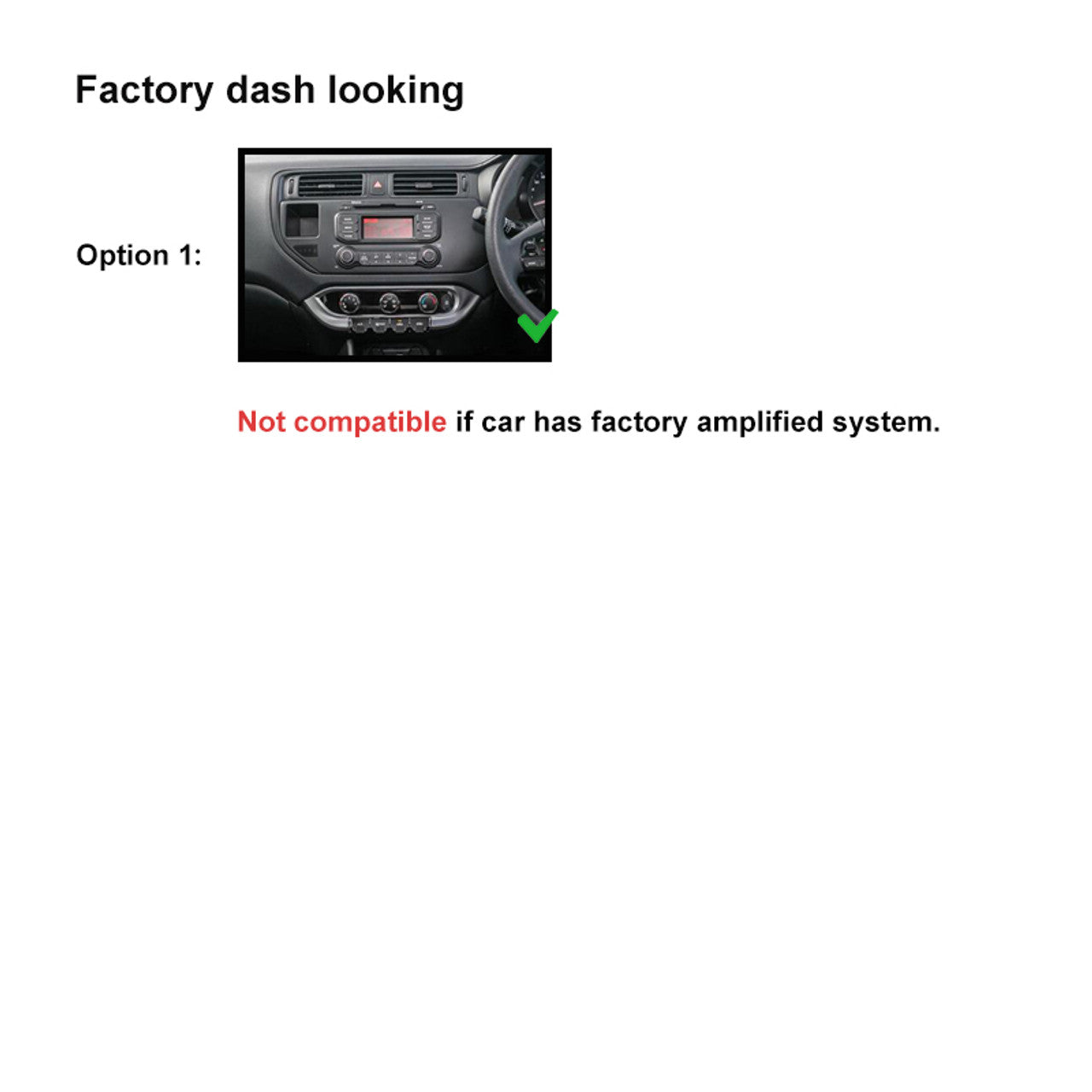 Nakamichi Wireless Apple CarPlay & Android Auto Solution for Kia RIO 2012-2014