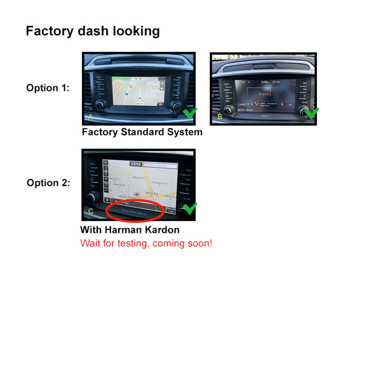 Nakamichi Android Wireless Apple CarPlay & Android Auto Sat Nav Solution for Kia Sorento 2015-2019