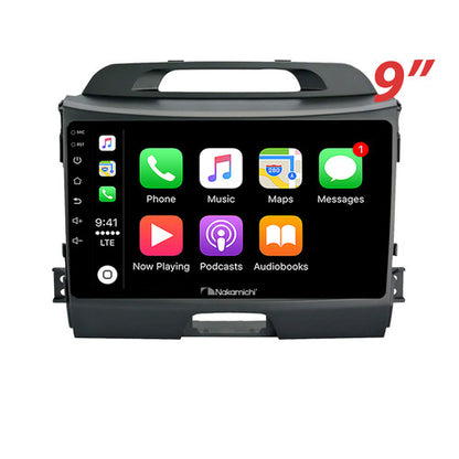 Nakamichi Wireless Apple CarPlay & Android Auto Solution Compatible with Kia Sportage 2010-2015