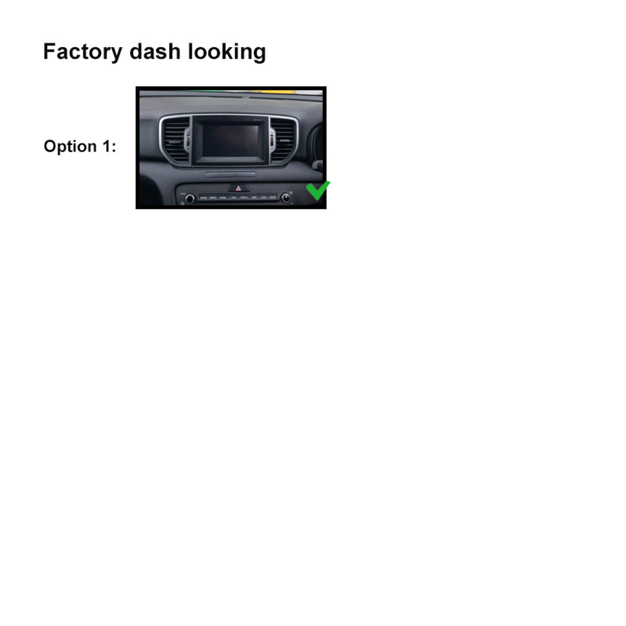 Nakamichi Android Wireless Apple CarPlay & Android Auto Sat Nav Solution for Kia Sportage 2015-2018