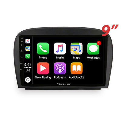 Nakamichi Wireless Apple CarPlay & Android Auto Solution for Mercedes SL-Class 2002-2011 R230