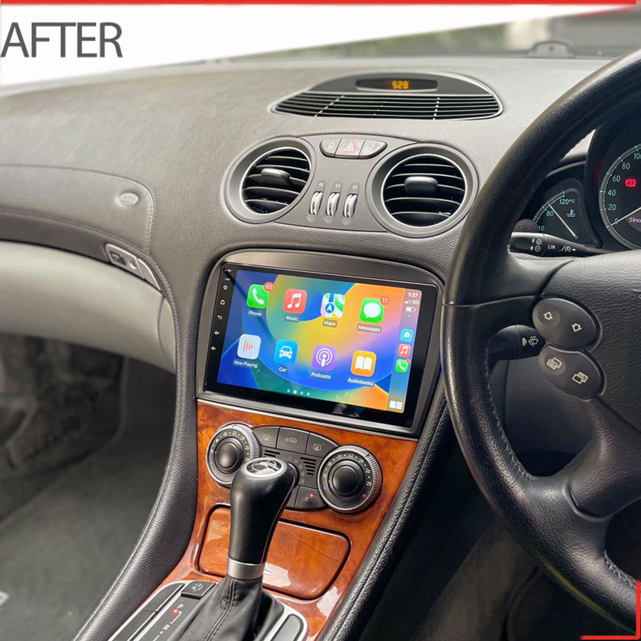 Nakamichi Wireless Apple CarPlay & Android Auto Solution for Mercedes SL-Class 2002-2011 R230