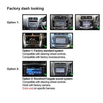 Nakamichi Wireless Apple CarPlay & Android Auto System for Mitsubishi ASX 2010-2017