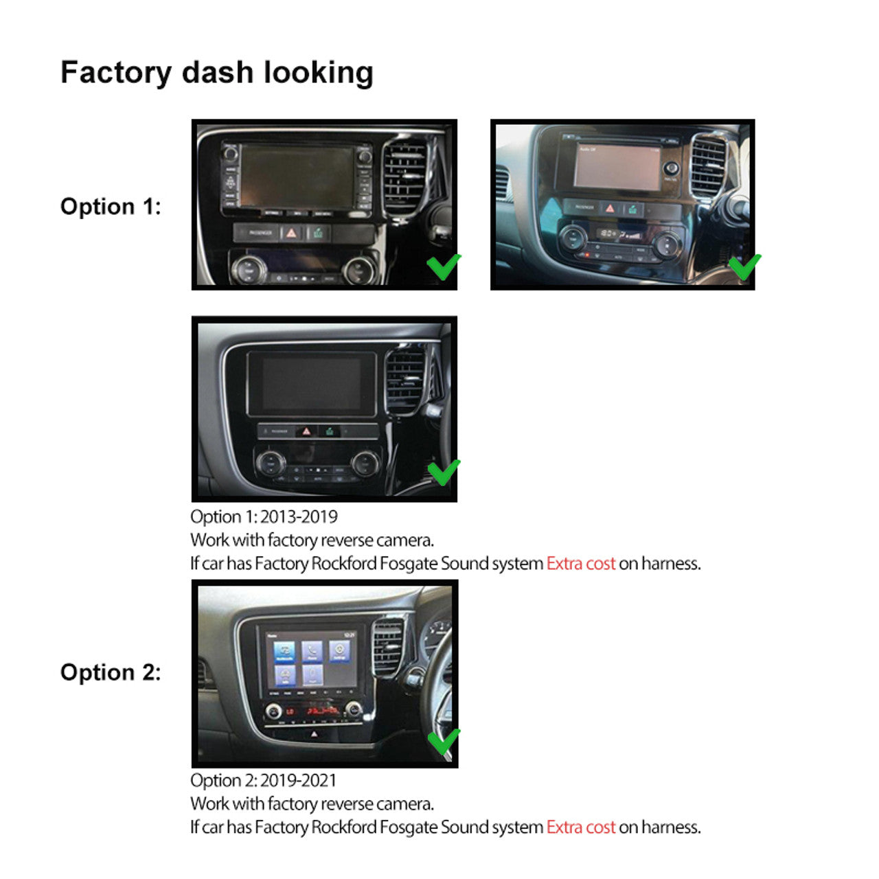 Nakamichi Wireless Apple CarPlay & Android Auto Solution Compatible with Mitsubishi Outlander 2013-2021