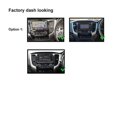 Nakamichi Wireless Apple CarPlay & Android Auto Solution for Mitsubishi Triton Auto A/C 2015-2018