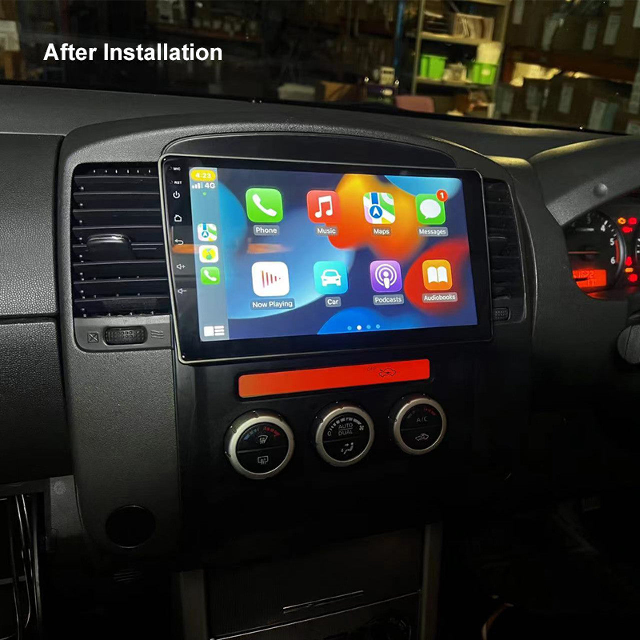 Nakamichi Wireless Apple CarPlay & Android Auto Solution for Nissan Navara D22 2007-2015 / D40 ST 2011-2014