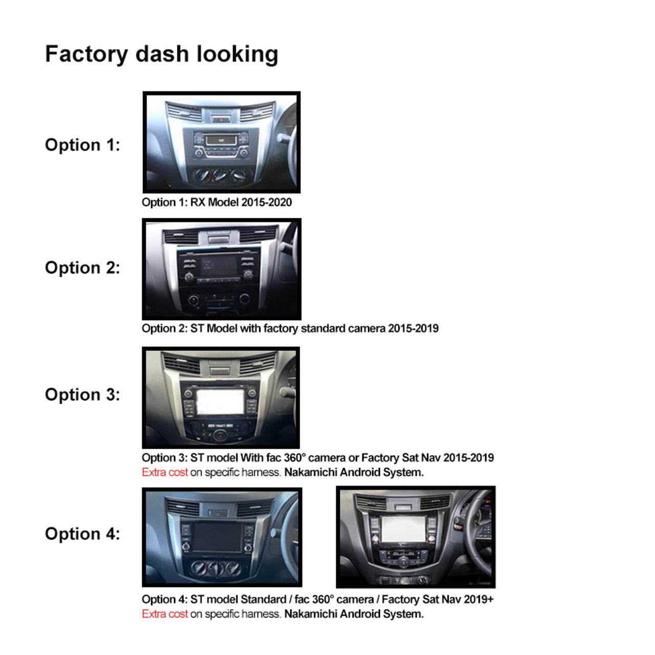 Nakamichi Wireless Apple CarPlay & Android Auto Solution for Nissan Navara NP300 RX ST 2015+