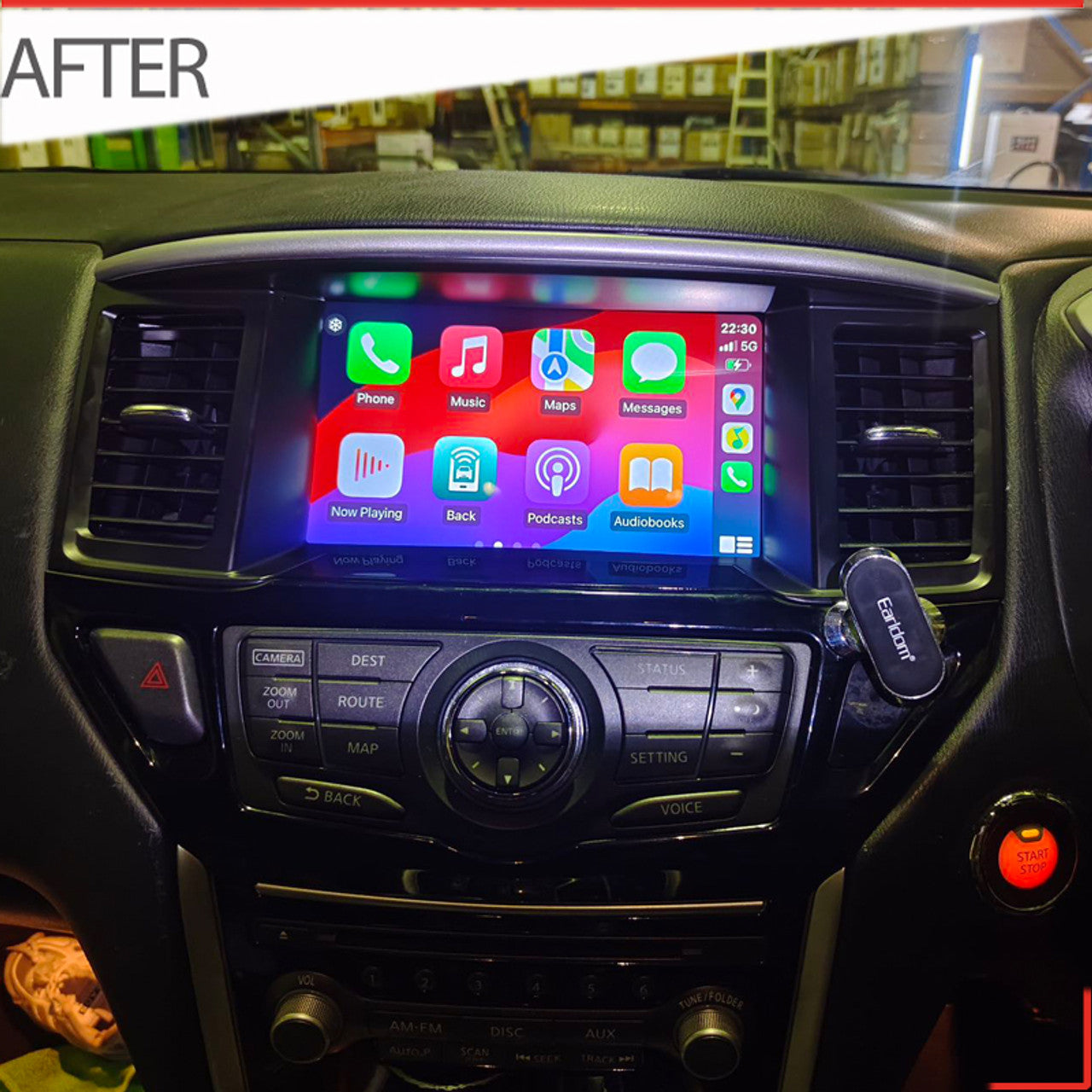 Nakamichi Wireless Apple CarPlay & Android Auto Solution for Nissan Pathfinder (2013-2016)