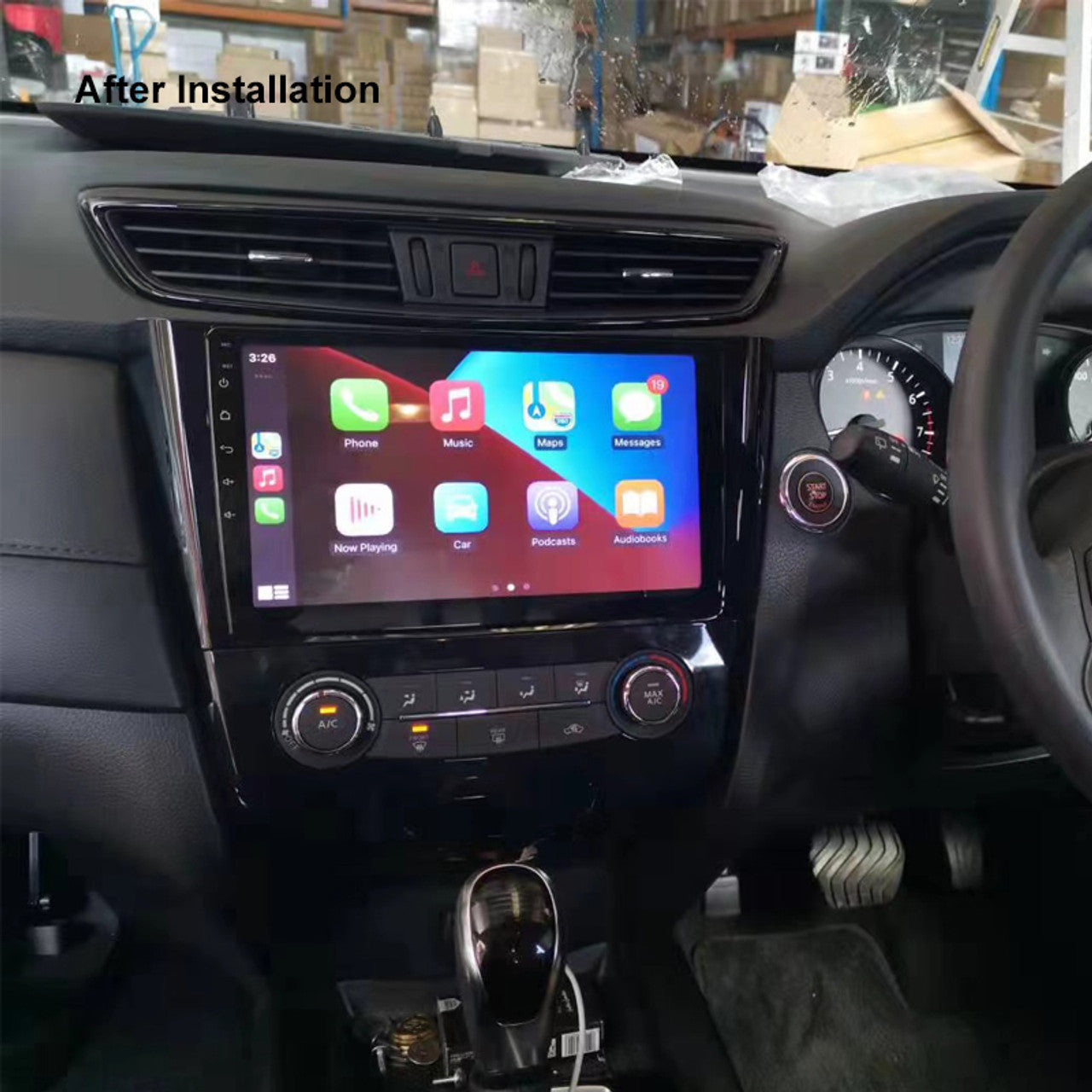 Nakamichi Wireless Apple CarPlay & Android Auto Solution for Nissan Xtrail & Qashqai (2014-2022)