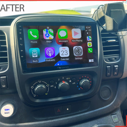 Nakamichi Android Wireless Apple CarPlay & Android Auto for Renault Trafic 2014+