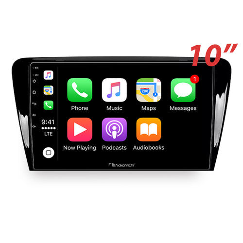 Nakamichi Wireless Apple CarPlay & Android Auto Solution for Skoda Octavia 2014-2017