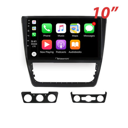 Nakamichi Android Wireless Apple CarPlay & Android Auto Sat Nav Solution for Skoda Yeti 2011-2016 Manual