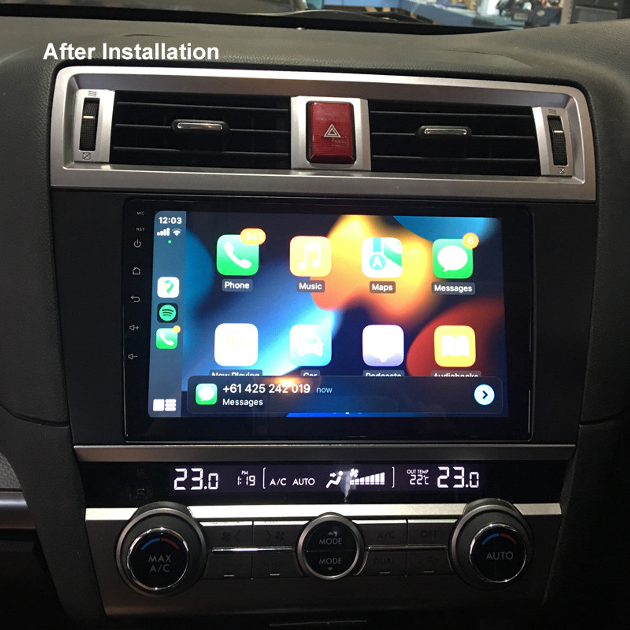 Nakamichi Wireless Apple CarPlay & Android Auto Solution for Subaru Liberty Outback 2015+