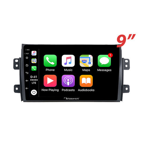 Nakamichi Wireless Apple CarPlay & Android Auto Solution for Suzuki SX4 2007-2013