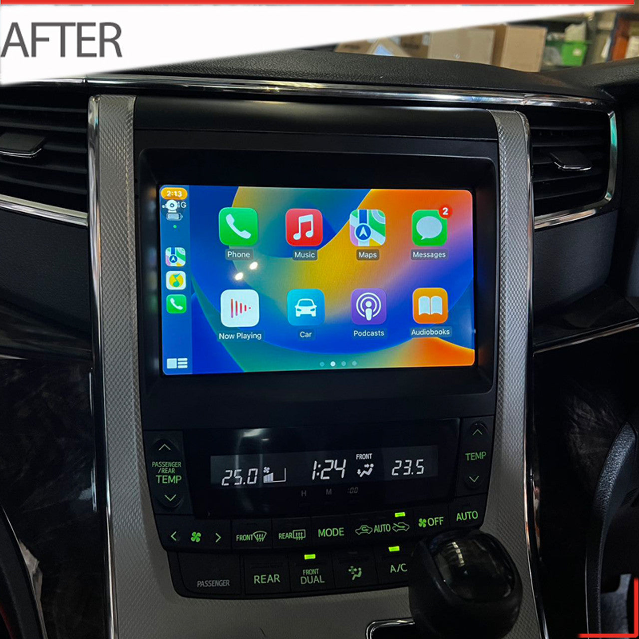 Nakamichi Wireless Apple CarPlay & Android Auto Solution for Toyota Alphard 2007-2013