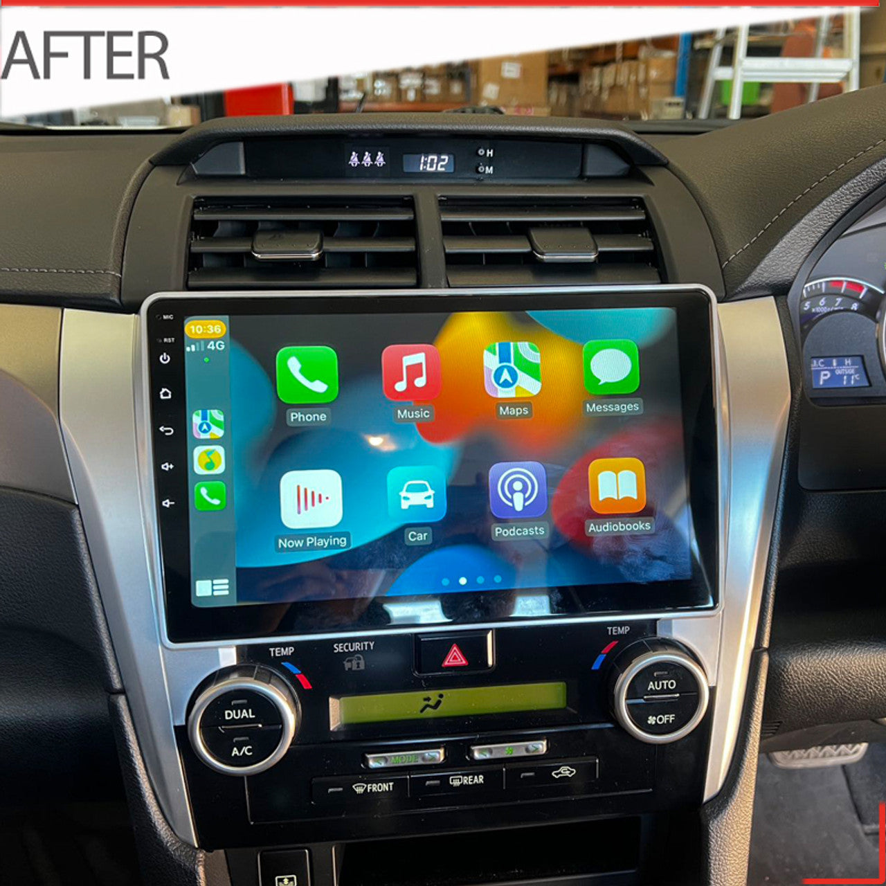 Nakamichi Wireless Apple CarPlay & Android Auto Solution for Toyota Aurion 2012-2014