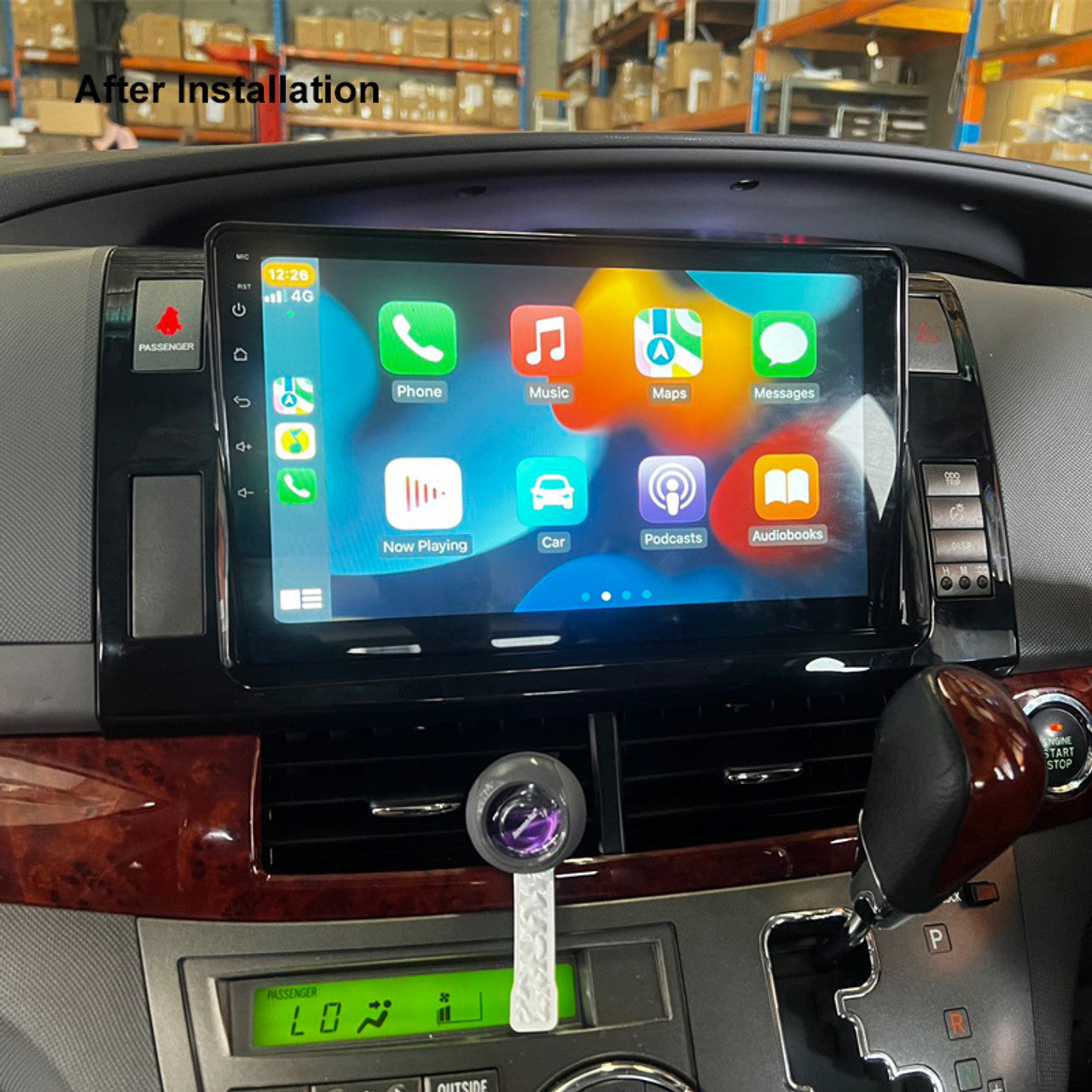 Nakamichi Wireless Apple CarPlay & Android Auto Solution for Toyota Estima Tarago 2006+