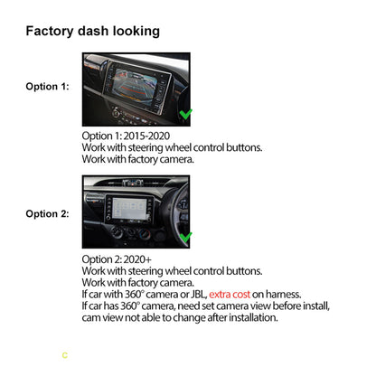 Nakamichi Wireless Apple CarPlay & Android Auto Integration for Toyota Hilux 2015+