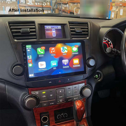 Nakamichi Wireless Apple CarPlay & Android Auto Integration for Toyota Kluger 2007-2013