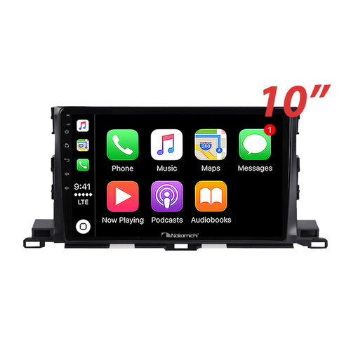 Nakamichi Wireless Apple CarPlay & Android Auto Integration for Toyota Kluger 2014-2019