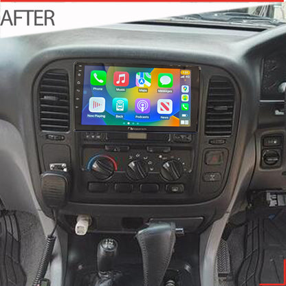 Nakamichi Wireless Apple CarPlay & Android Auto Solution Compatible with Toyota Landcruiser 1999-2002