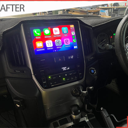 Nakamichi Wireless Apple CarPlay & Android Auto Solution for Toyota LandCruiser 2016-2021 200 Series