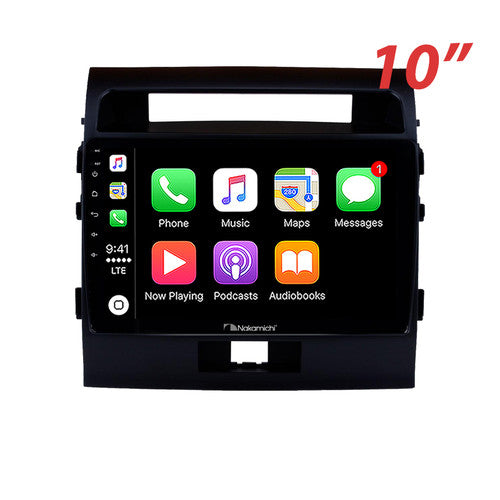 Nakamichi Wireless Apple CarPlay & Android Auto Solution for Toyota Landcruiser 2007-2015