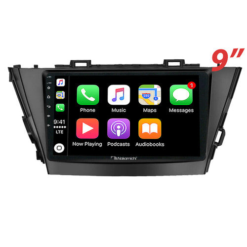 Nakamichi Wireless Apple CarPlay & Android Auto Solution Compatible with Toyota Prius V 2012-2019