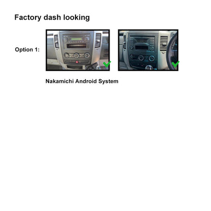 Nakamichi Android Wireless Apple CarPlay & Android Auto Sat Nav Solution for Volkswagen Crafter (2007-2016)